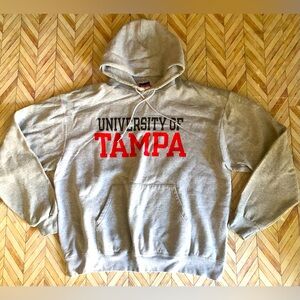 Champion Gray Sweatshirt with Athletic Style